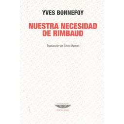 Nuestra necesidad de rimbaud