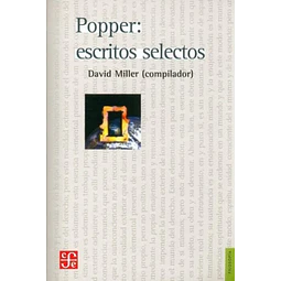 Popper. Escritos selectos