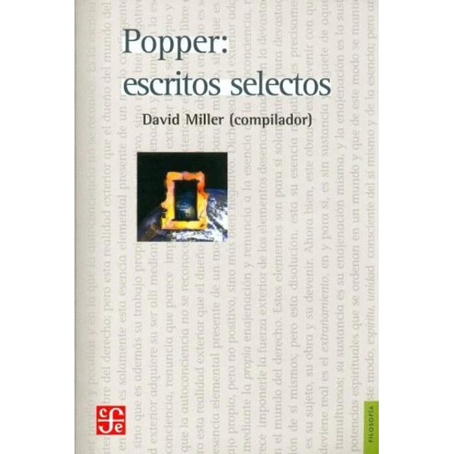 Popper. Escritos selectos