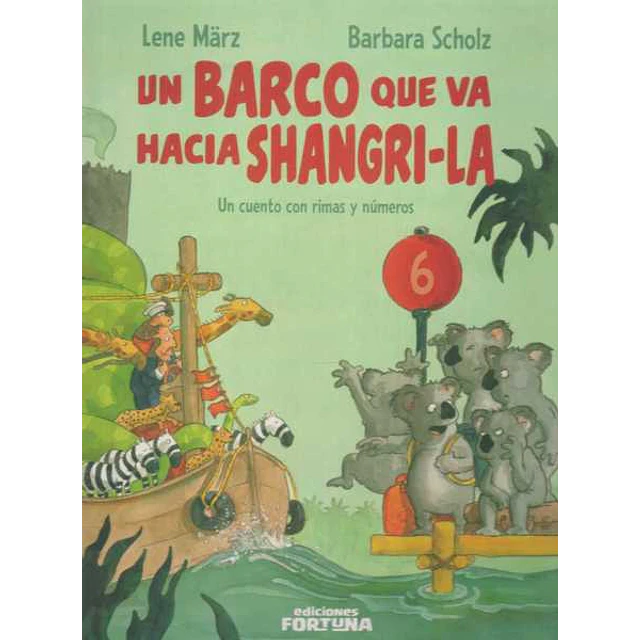Un barco que va hacia shangri-La