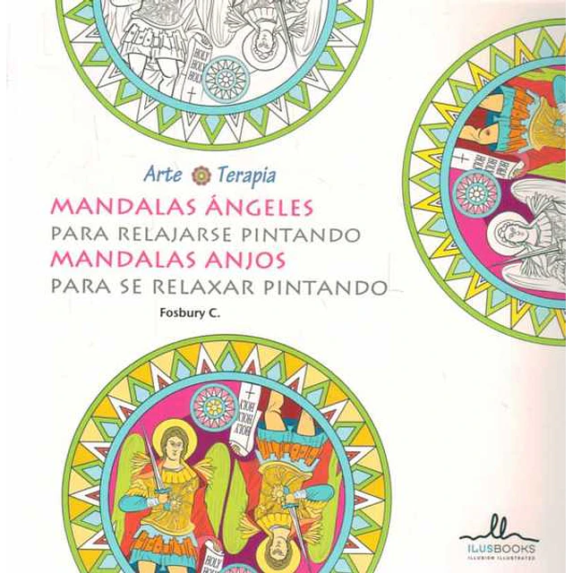 Mandalas angeles para relajarse pintando