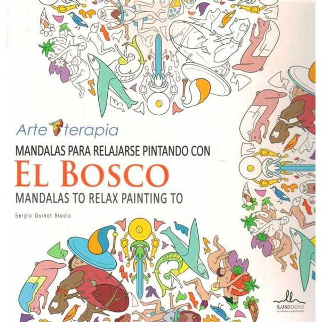 Mandalas el bosco para relajarse pintando