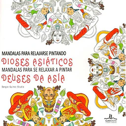Mandalas para relajarse pintando dioses asiaticos
