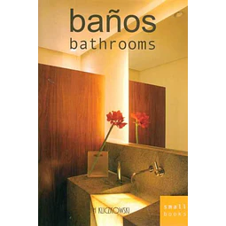 Baños. Bathrooms. Small books