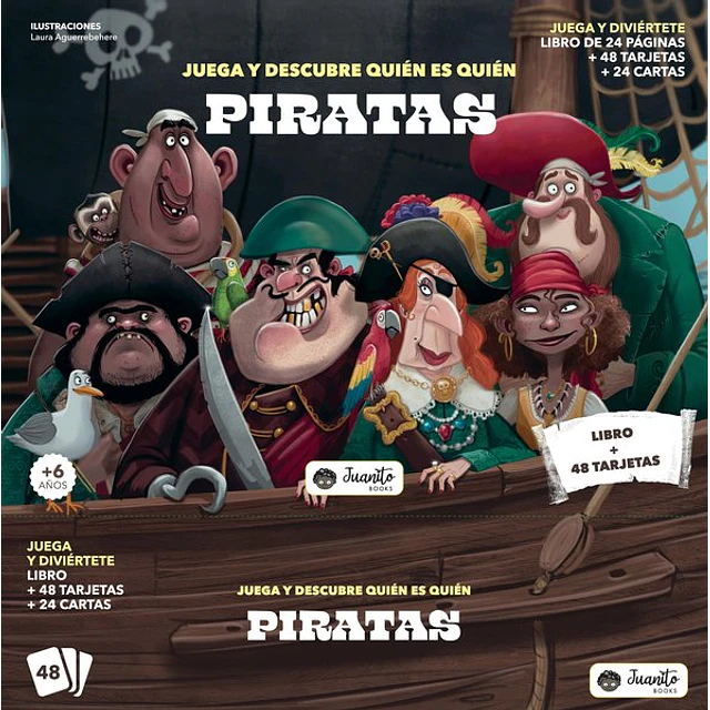 Juega y descubre quien es: Piratas