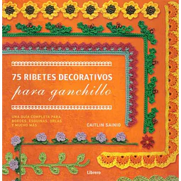 75 ribetes decorativos para ganchillo