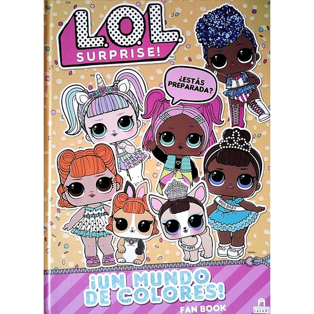 Lo lol. Surprise fan book. ¡Un mundo de colores!