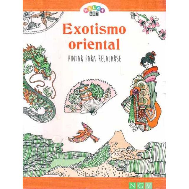 Exotismo oriental. Pintar para relajarse