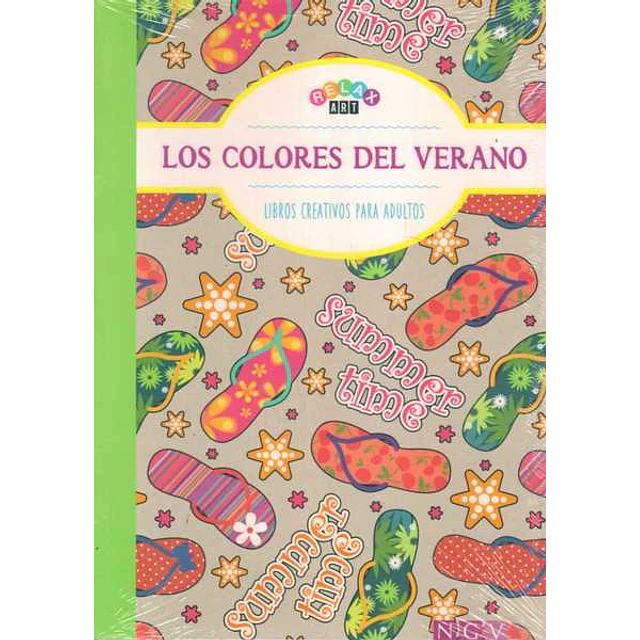 Los colores del verano. Libros creativos para adultos