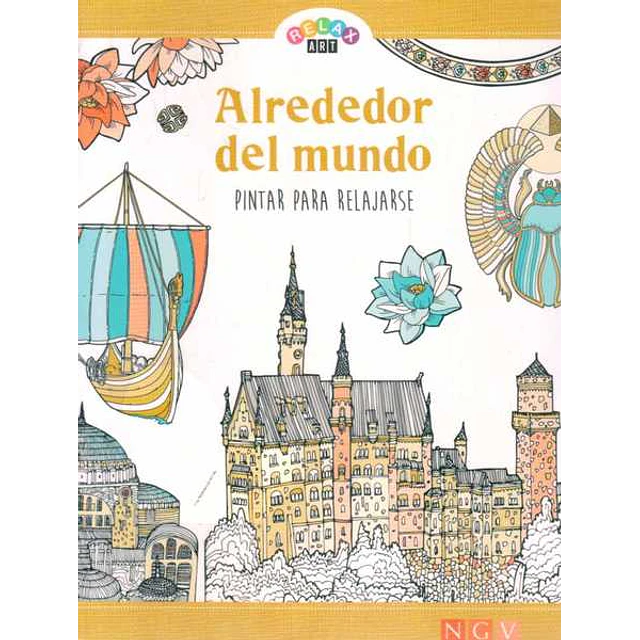 Alrededor del mundo. Pintar para relajarse
