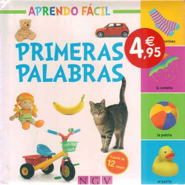 Primeras palabras. Aprendo facil