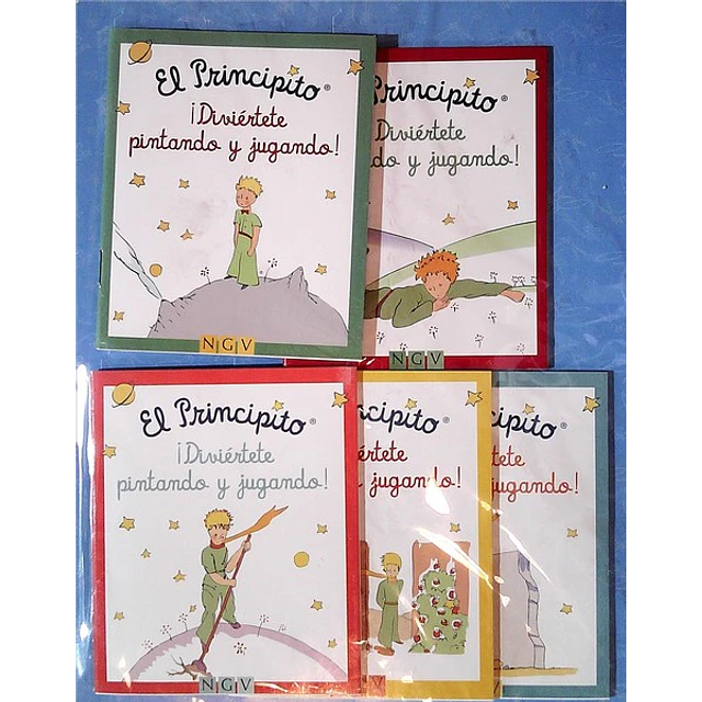 Principito. Diviertete pintando y jugando