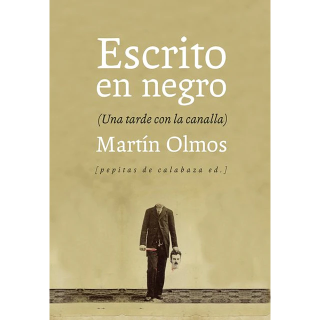 Escrito en negro