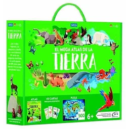El mega atlas de la tierra.