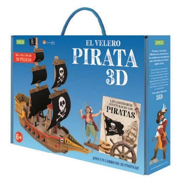 El velero pirata 3d
