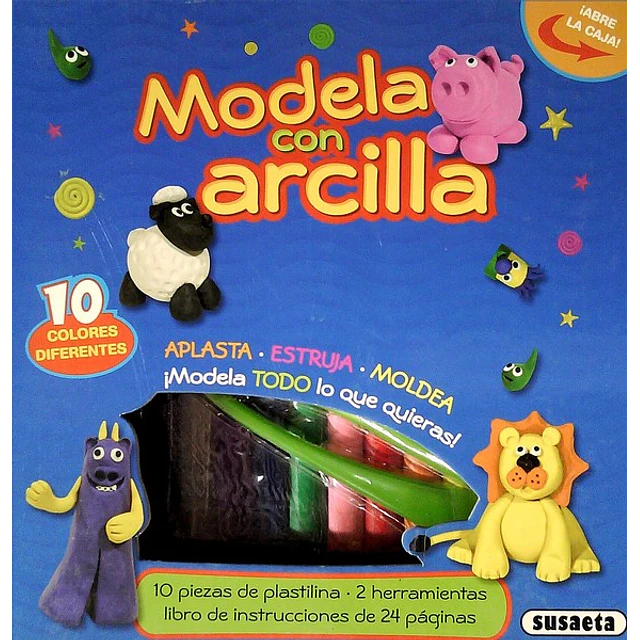 Modela con arcilla