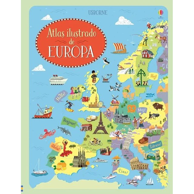 Atlas ilustrado de europa