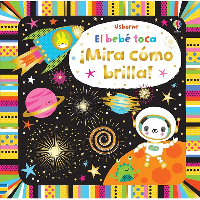 Mira como brilla! el bebe toca