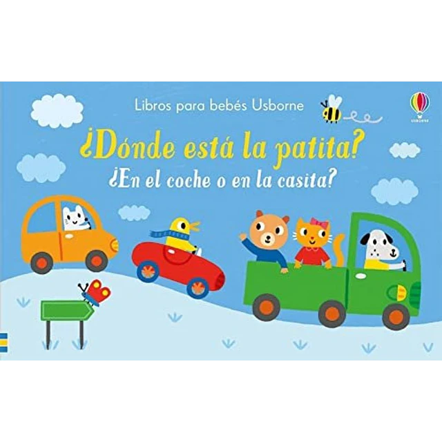 Donde esta la patita? ¿En el coche o en la casita?