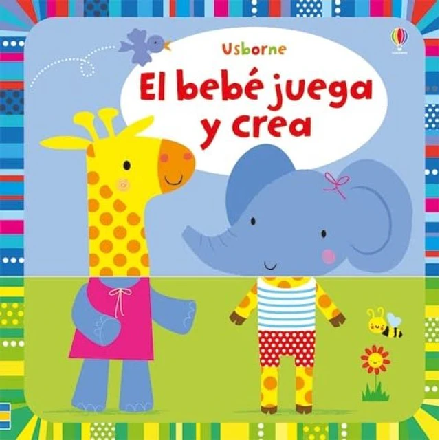 El bebe juega y crea
