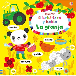 El bebe toca y habla la granja