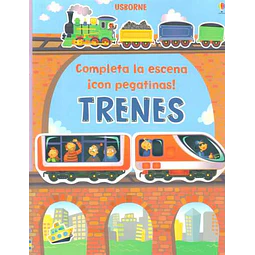 Trenes. Completa la escena