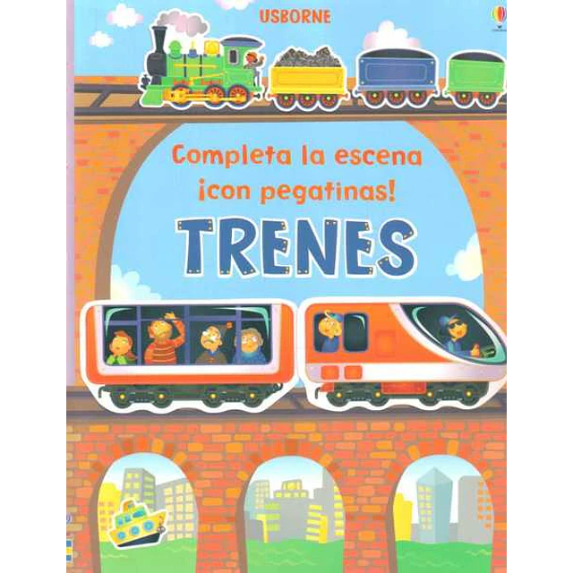 Trenes. Completa la escena