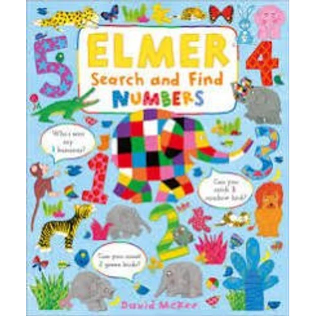 Elmer. Search and find numbers