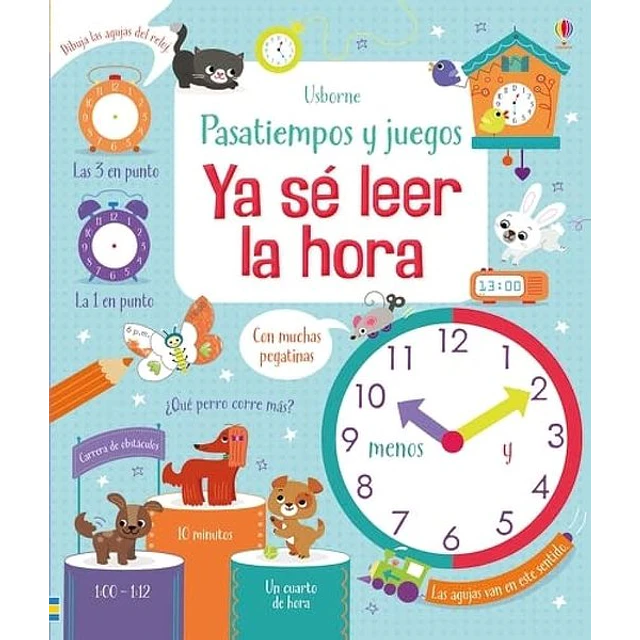 Ya se leer la hora. Pasatiempos y juegos