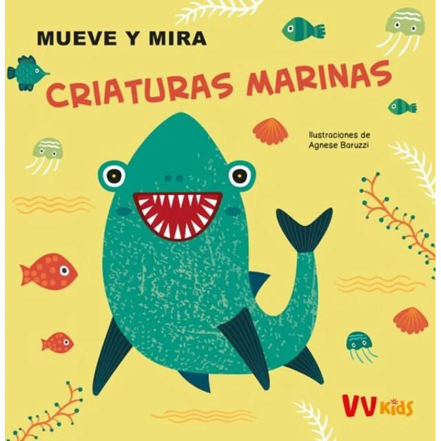 Criaturas marinas. Mueve y mira