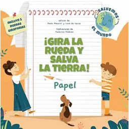 Gira la rueda y salva la tierra! papel