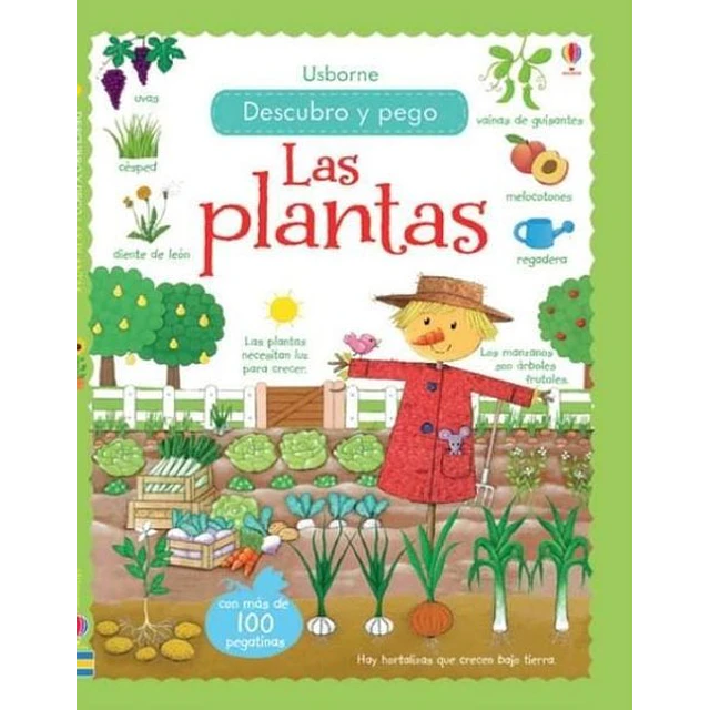 Las plantas. Descubro y  pego
