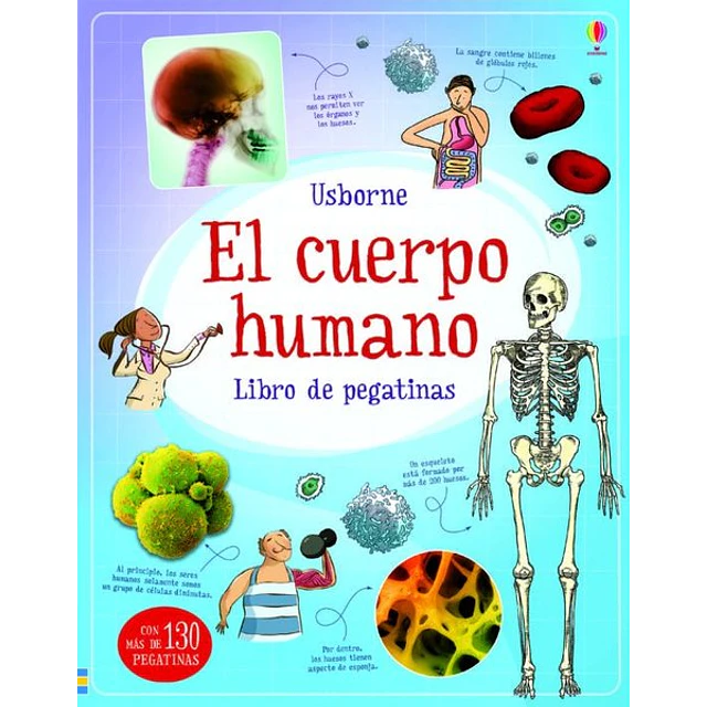 El cuerpo humano. Libro de pegatinas