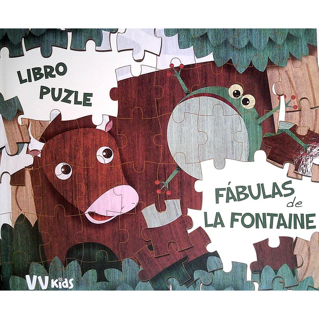 Fabulas de la fontaine. Libro puzle