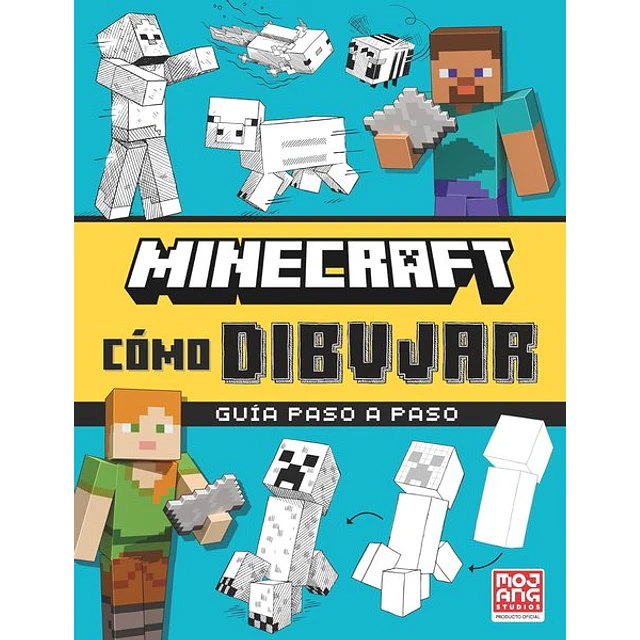 Minecraft como dibujar guia paso a paso
