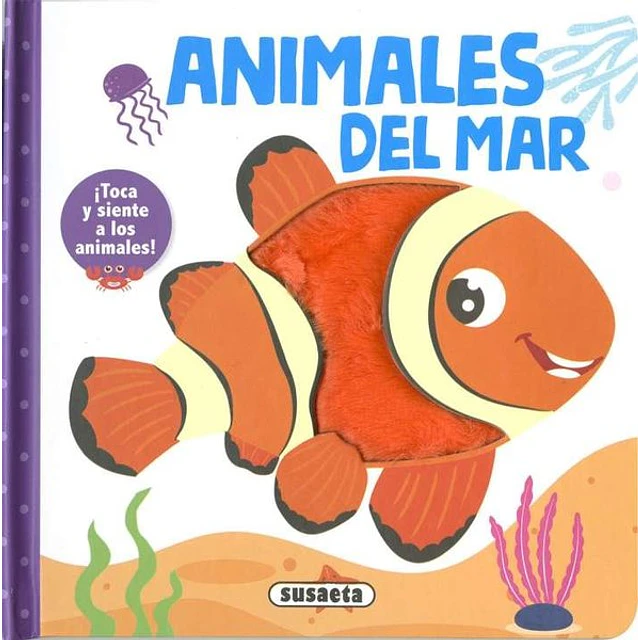 Animales del mar. Toca y siente a los animales