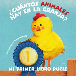 Cuantos animales hay en la granja? mi primer libro puzle