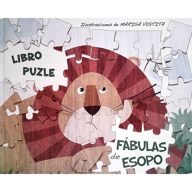 Fabulas de esopo. Libro puzle