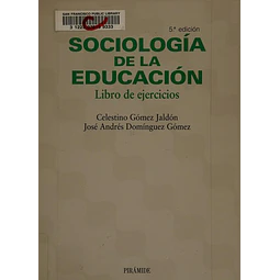Sociología de la educación 2 Tomos