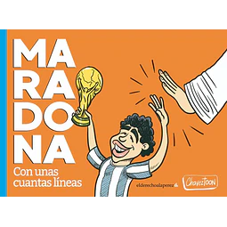 Maradona. Con unas cuantas lineas