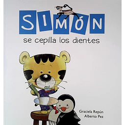 Simon se cepilla los dientes