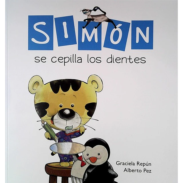 Simon se cepilla los dientes