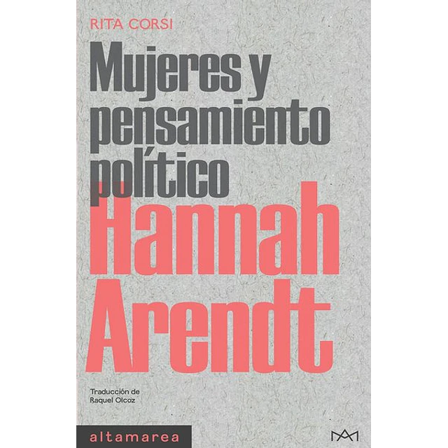 Hannah arendt. Mujeres y pensamiento politico
