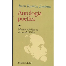 Antologia poetica. Juan ramon jimenez