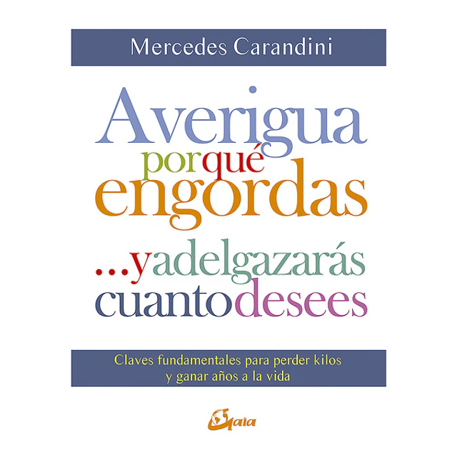 Averigua por que engordas ...Y adelgazaras cuanto desees