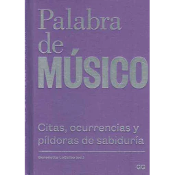 Palabra de musico