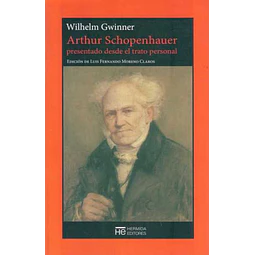 Arthur schopenhauer presentado desde el trato personal