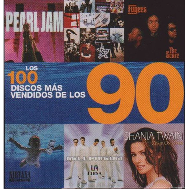 Los 100 discos mas vendidos de los 90