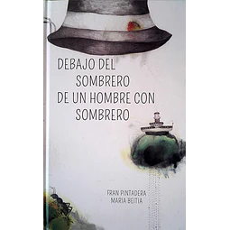 Debajo del sombrero de un hombre con sombrero
