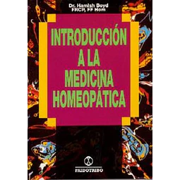 Introduccion a la medicina homeopatica